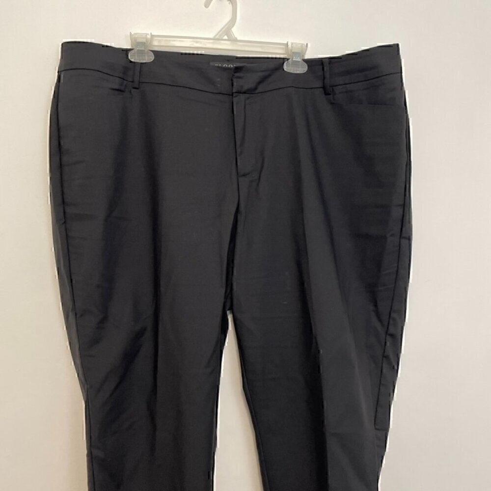 Eloquii Plus Size Kady Fit Double Weave Pant Blac… - image 3